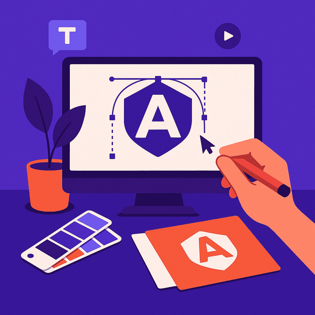 Sélection de typographies et palettes de couleurs adaptées à chaque marque