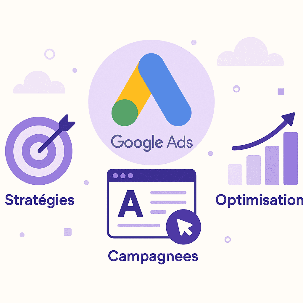 Google Ads : stratégie, campagnes, optimisation